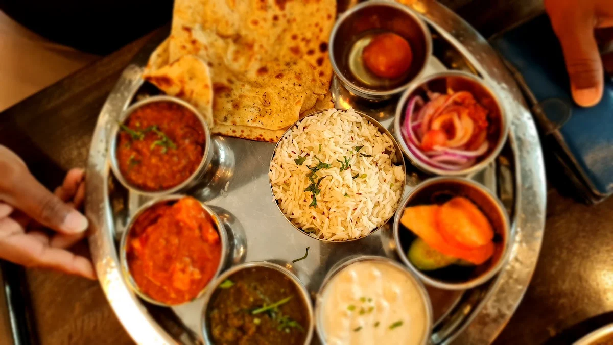 Veg Thali, Mitran Da Dhaba Blacktown