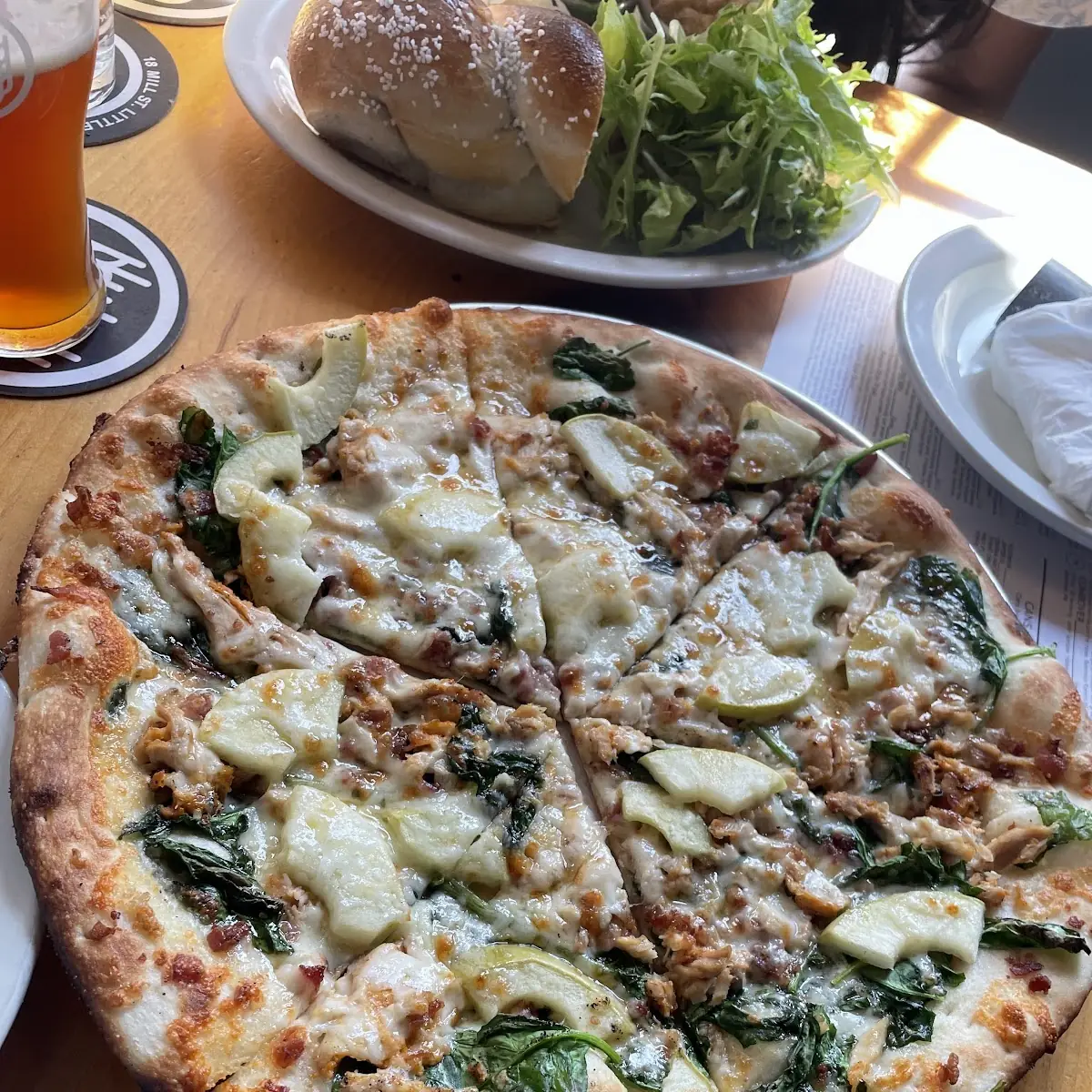 Chicken Maple Bacon Pizza