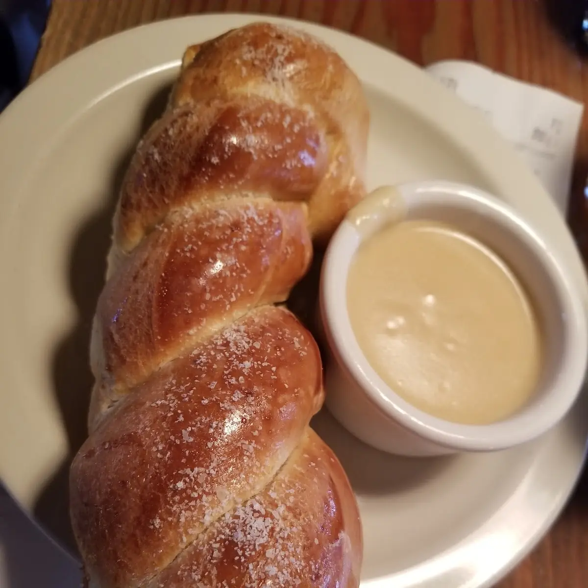 Pretzels and Dipping Sauce
