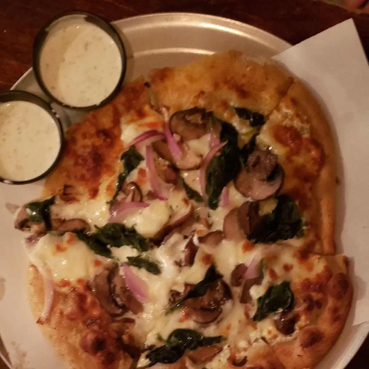 Mushroom Pizza