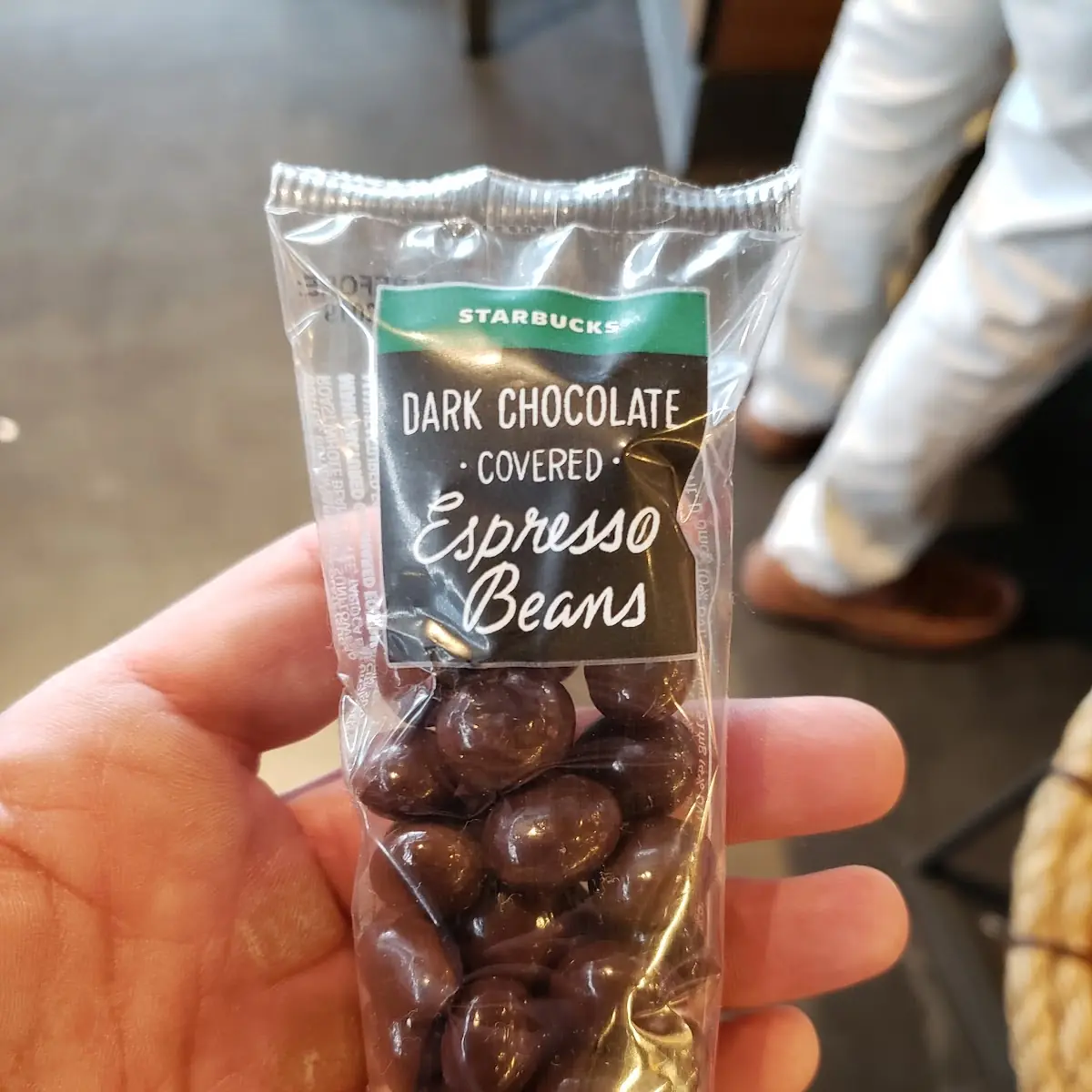 Dark Chocolate Covered Espresso Beans