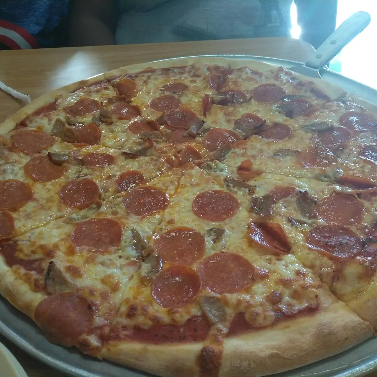 Pepperoni and Sausage Pizza