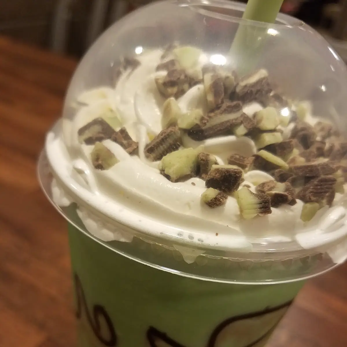 Mint Chocolate Chip Shake