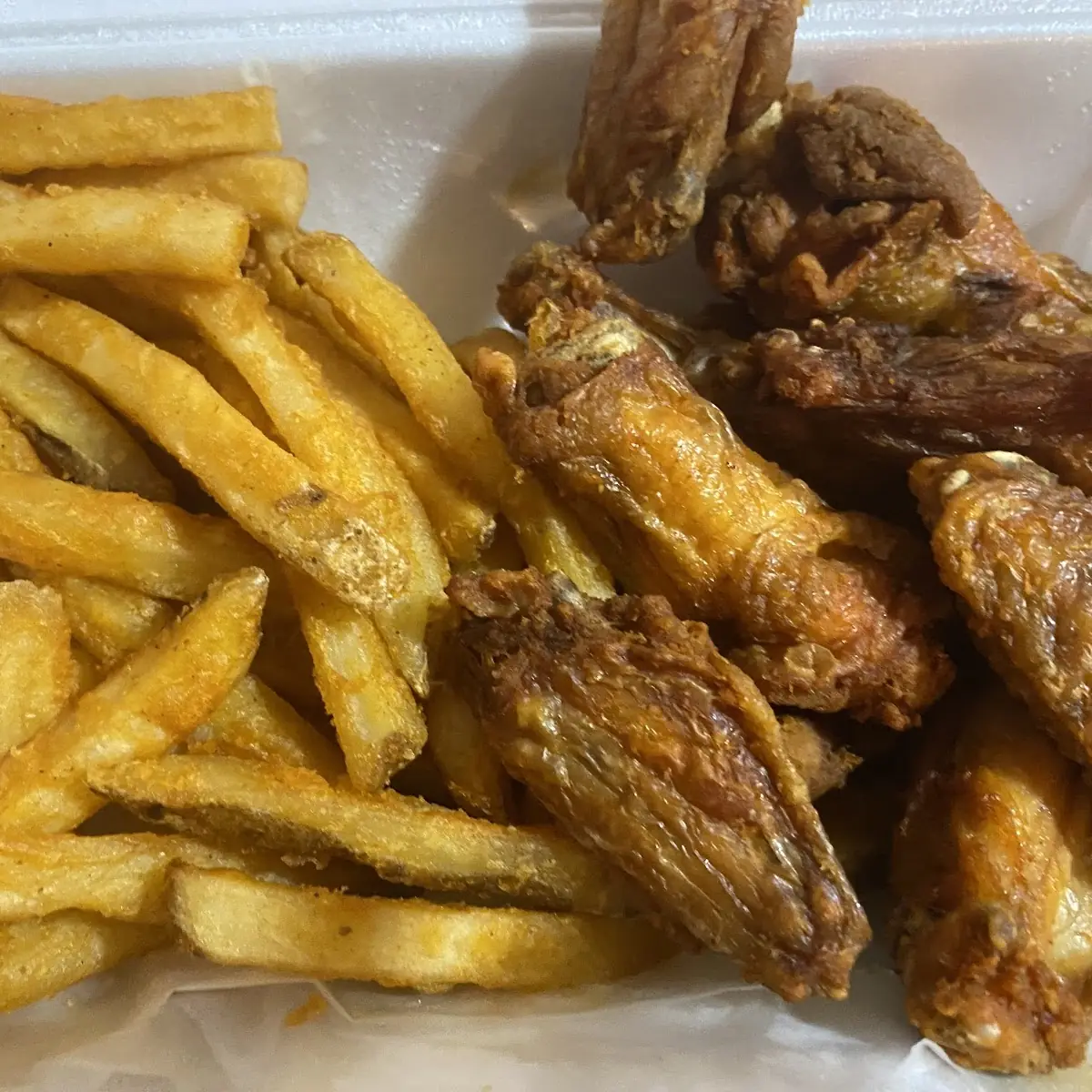 Wings and Fries Combo