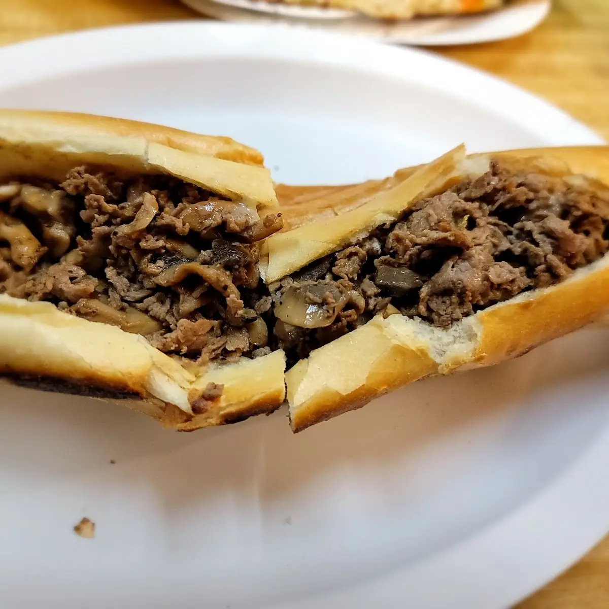 Bacon & Cheddar Steak Sandwich
