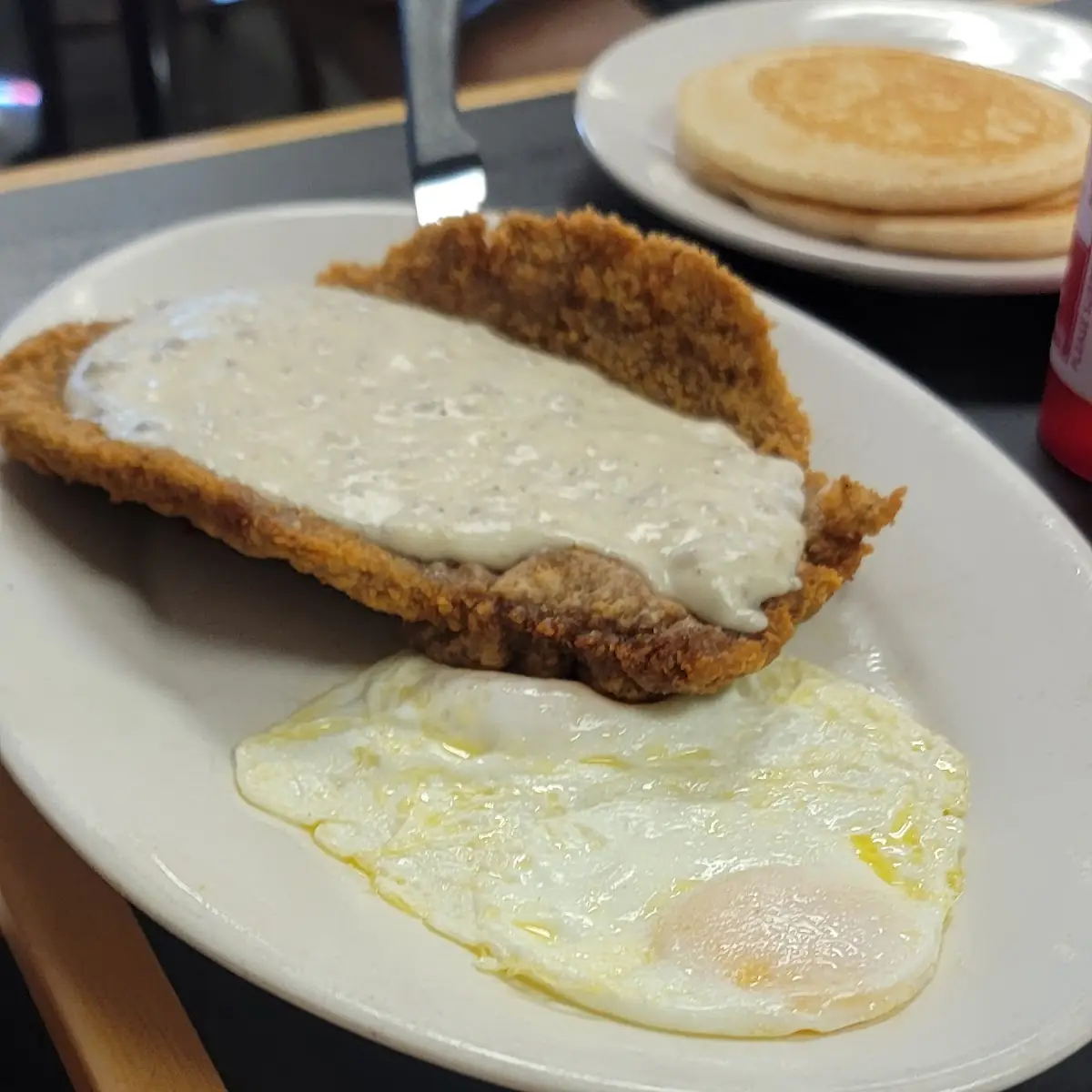 Chicken Fried Steak & Eggs