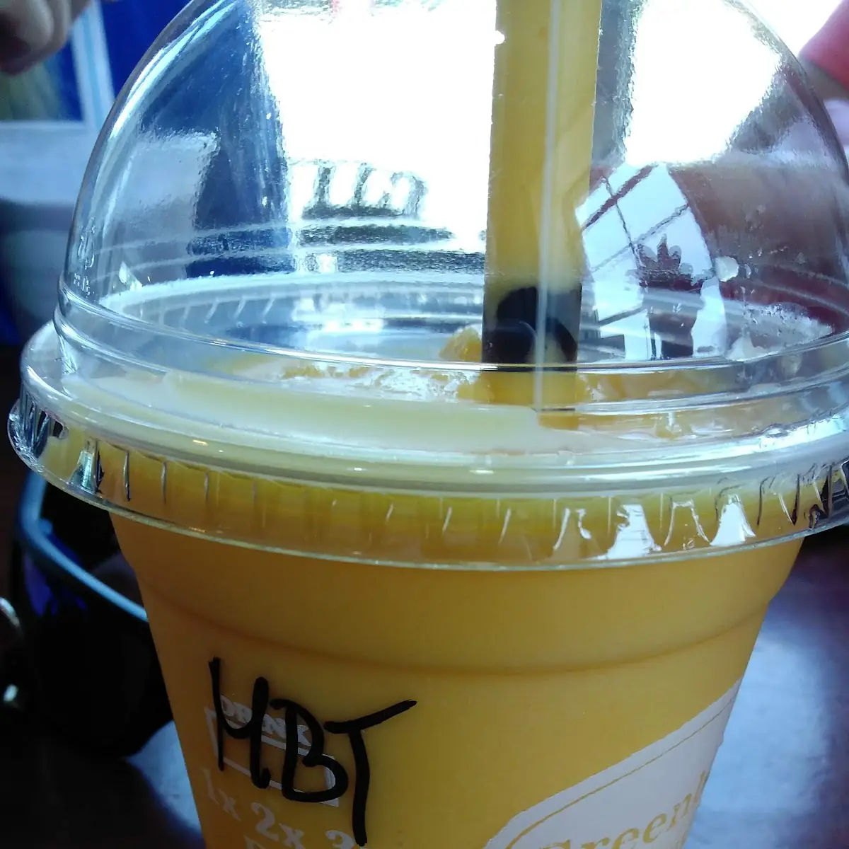 Mango Green Tea Honeydew or Taro