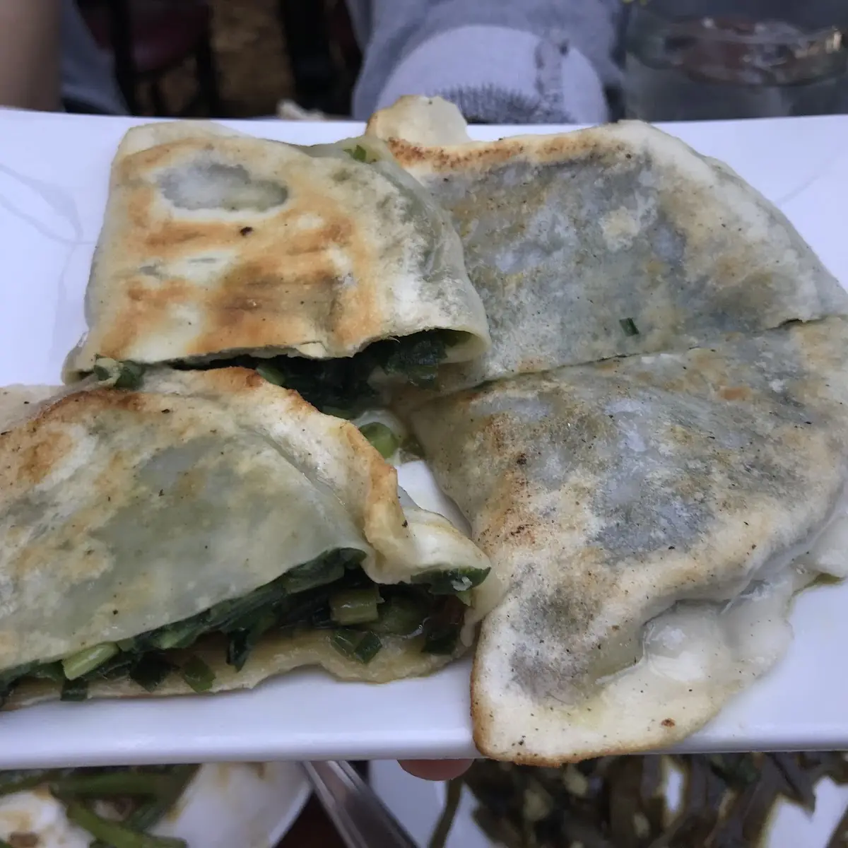 Onion Pancake Dim Sum