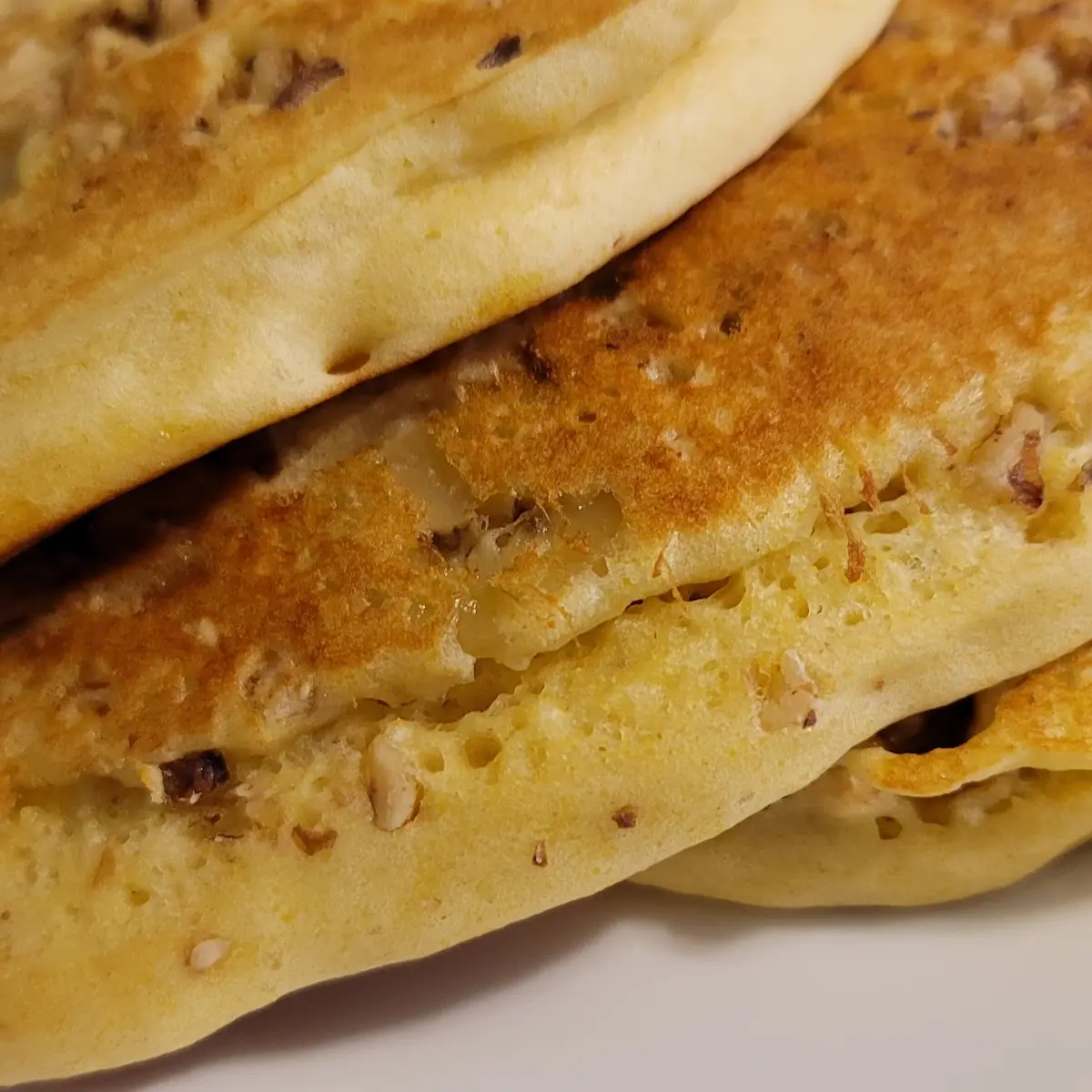 Banana Walnut Pancakes