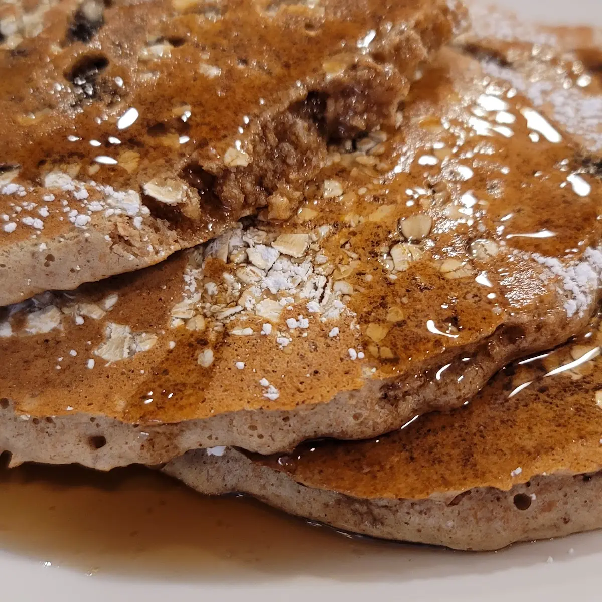 Oatmeal Cookie Pancakes
