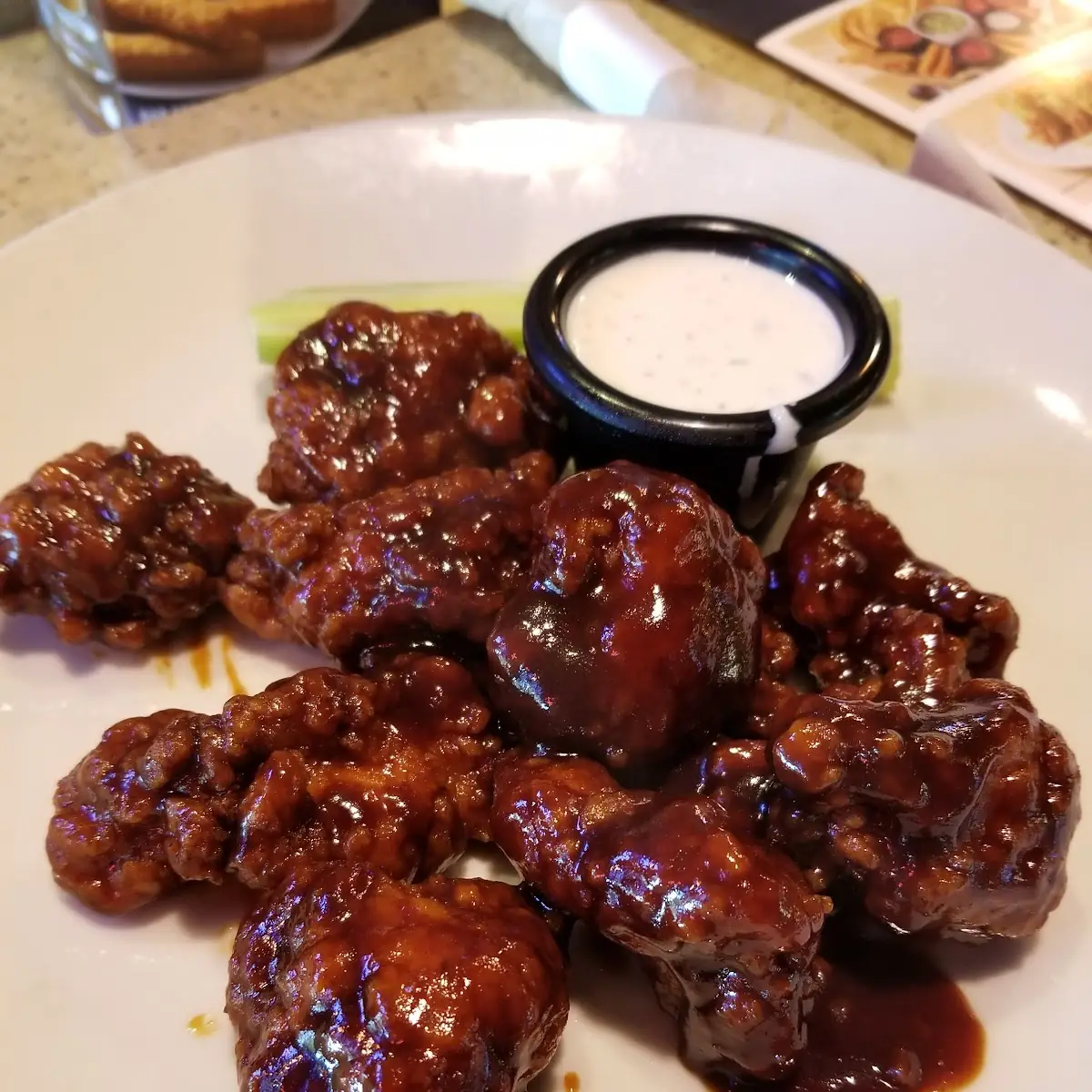 Honey BBQ Boneless Wings