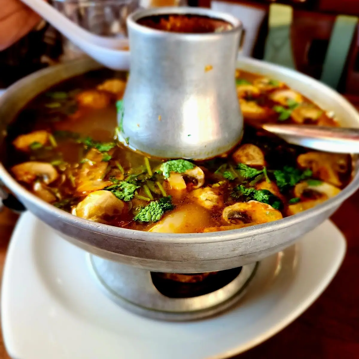 Mock Duck Tom Yum Soup