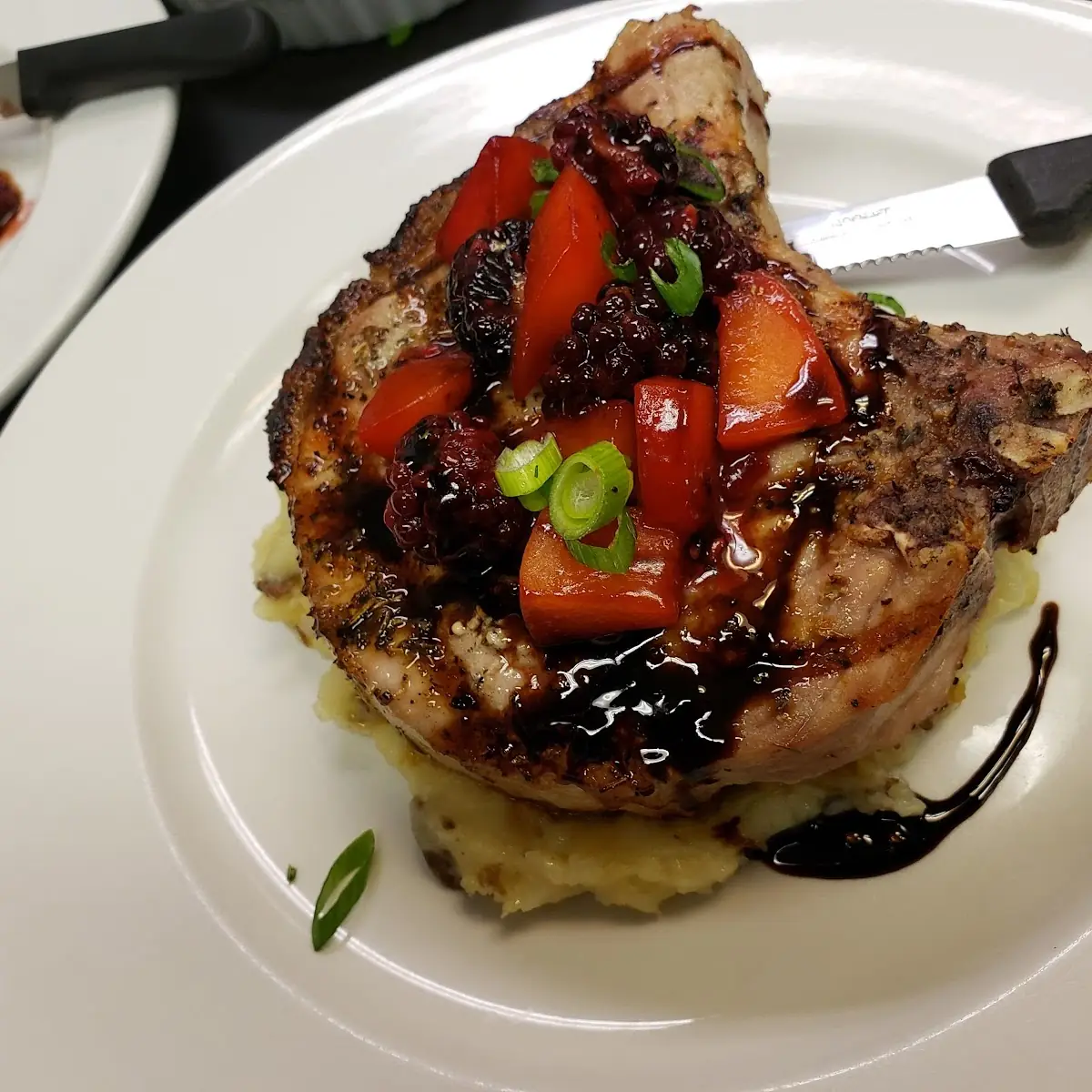 Grilled Bone-In Pork Chop