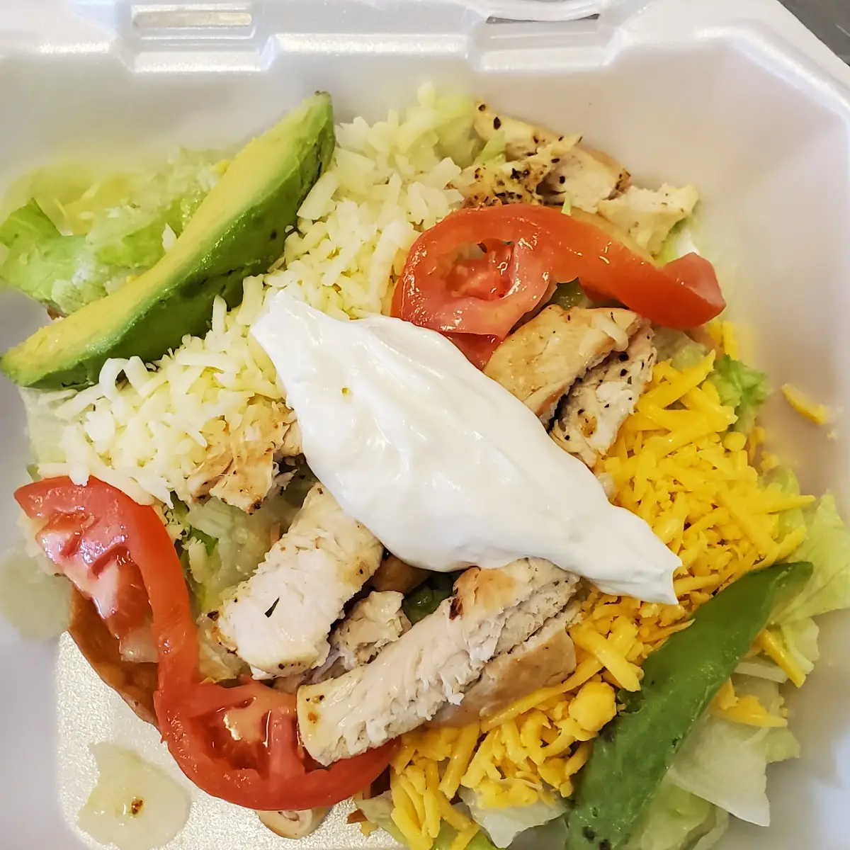Chicken Taco Salad