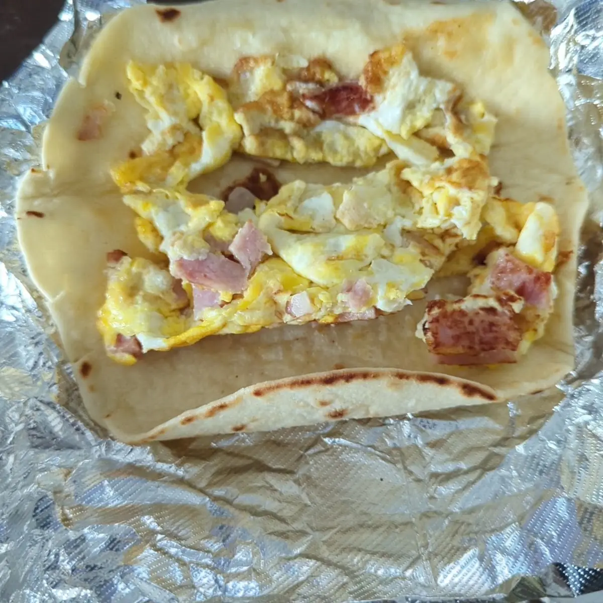 Ham & Egg Taco