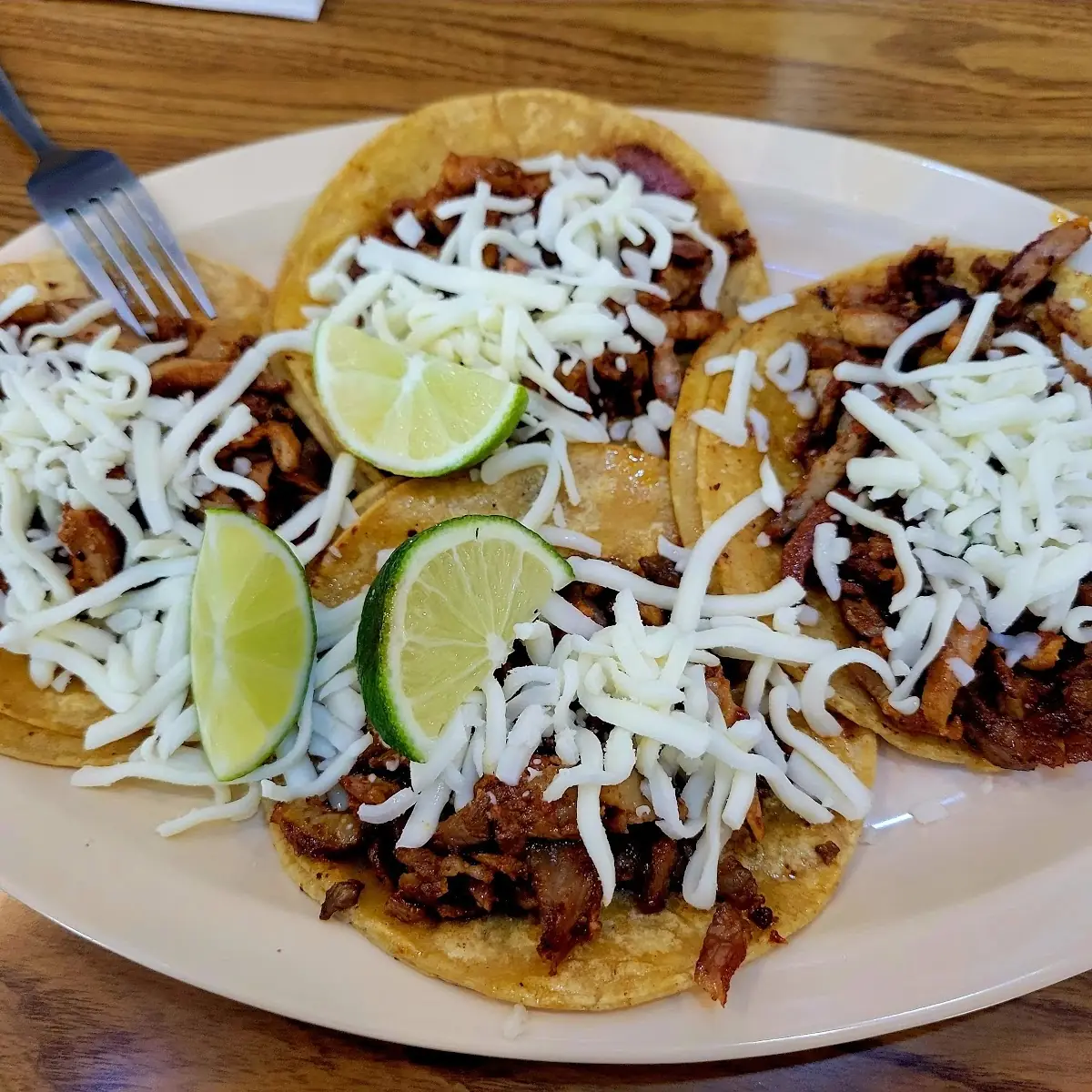 Tacos Al Pastor Solo Queso