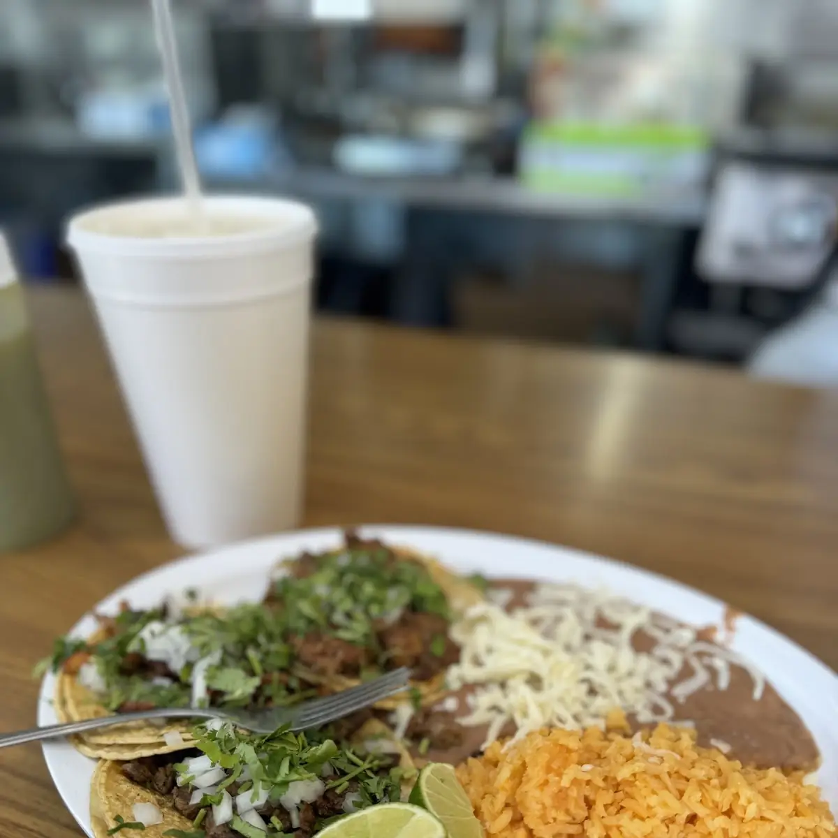 Tacos Rice & Beans