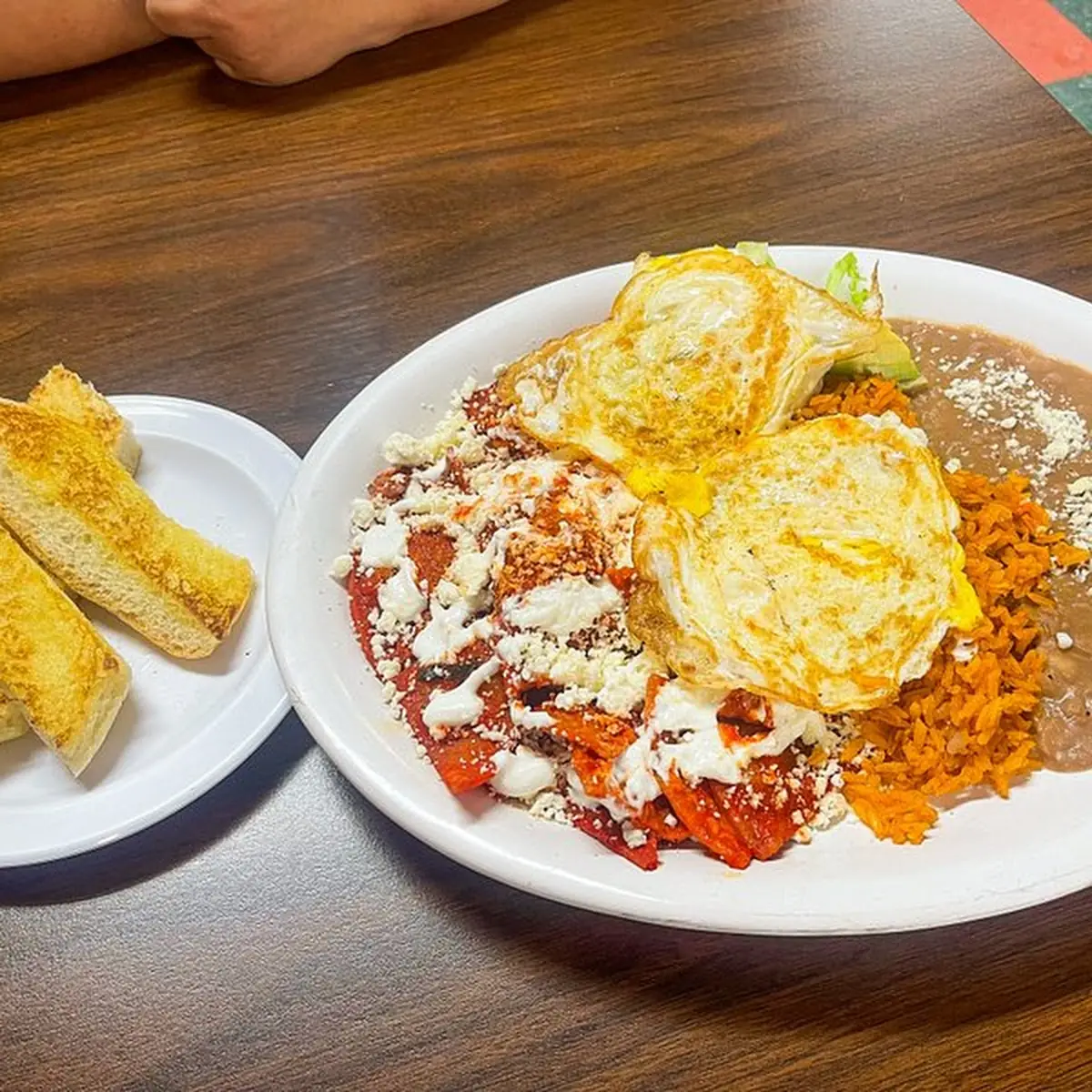 Huevo Con Jamón O Chorizo Egg with Ham or Chorizo