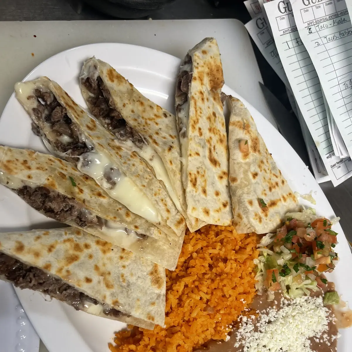 Taco Salad Quesadilla Combo