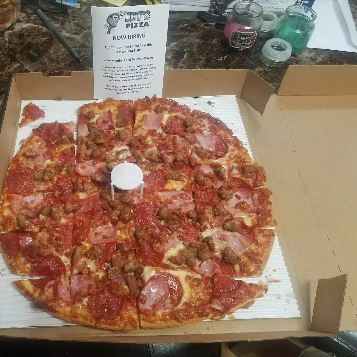 Specialty 5 Meat Pizza