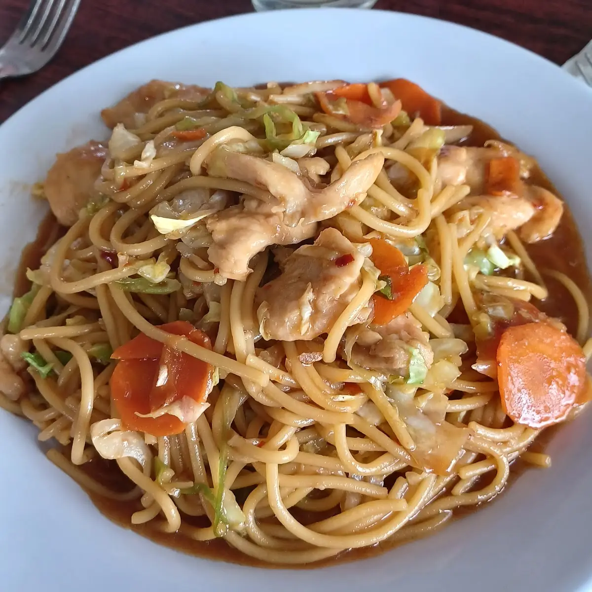 Spicy Chicken Noodles