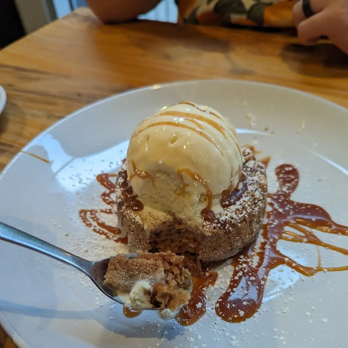 Apple Cake with Salted Caramel