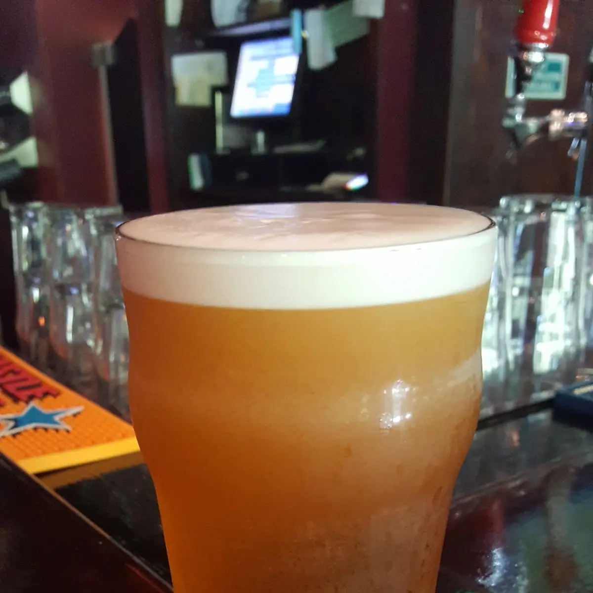 Pint of Dark Craft Beer