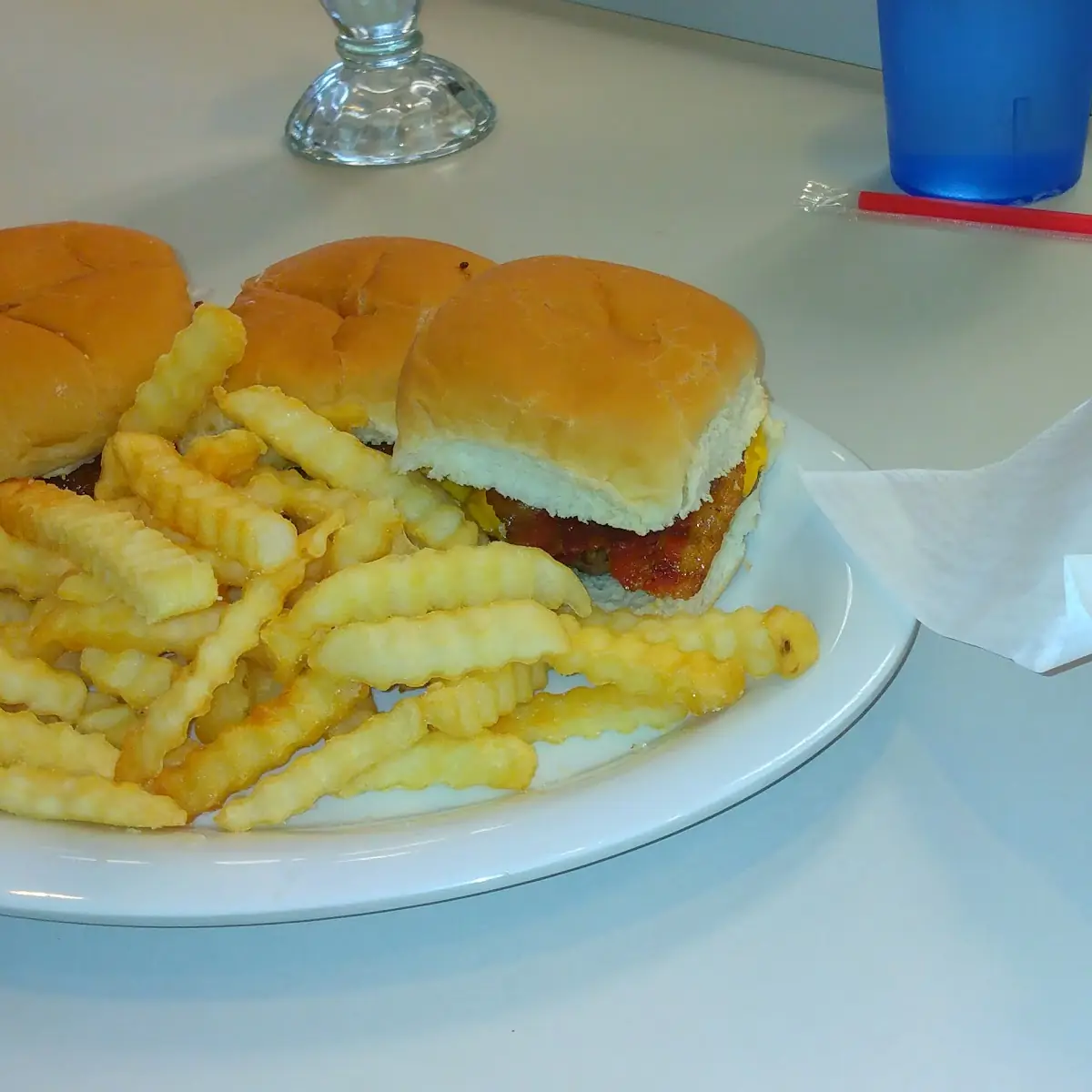Sliders and French Fries