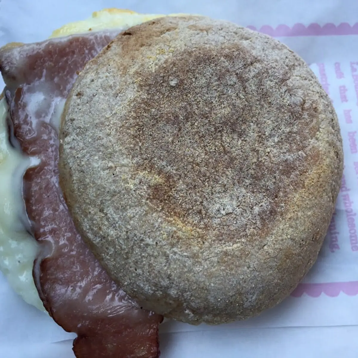 Reduced-Fat Turkey Bacon & Cage Free Egg White Sandwich