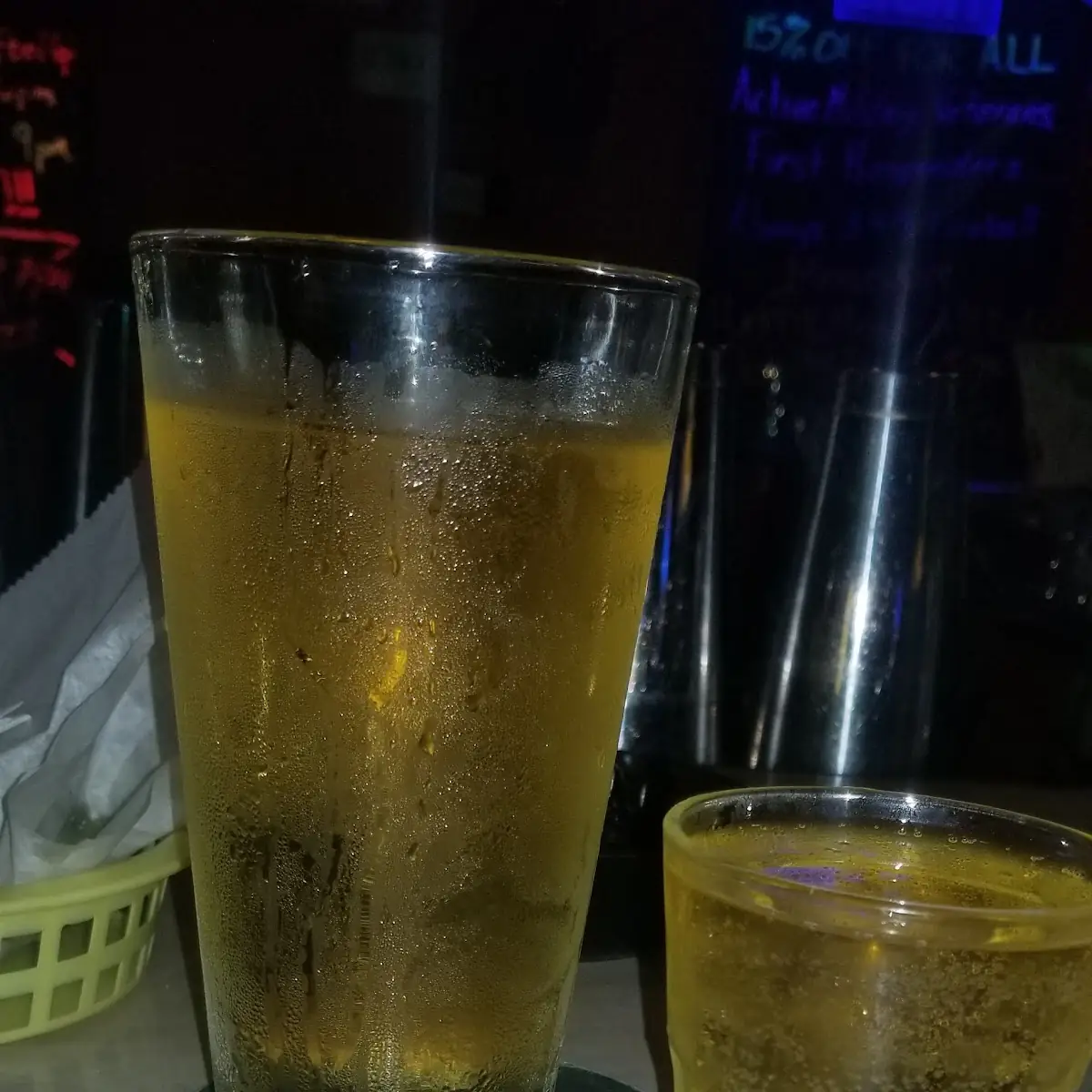 Bud Light and Green Tea