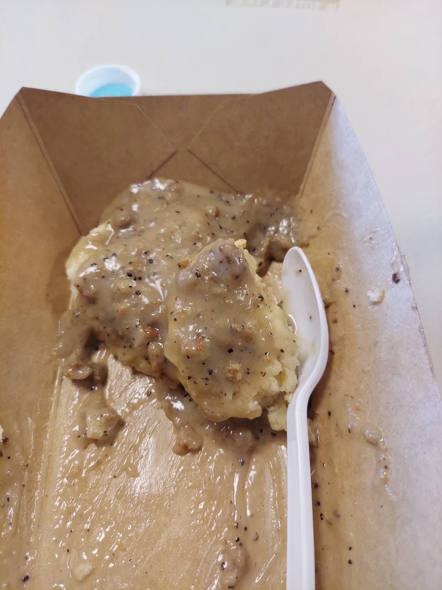 Sausage Gravy and Biscuits