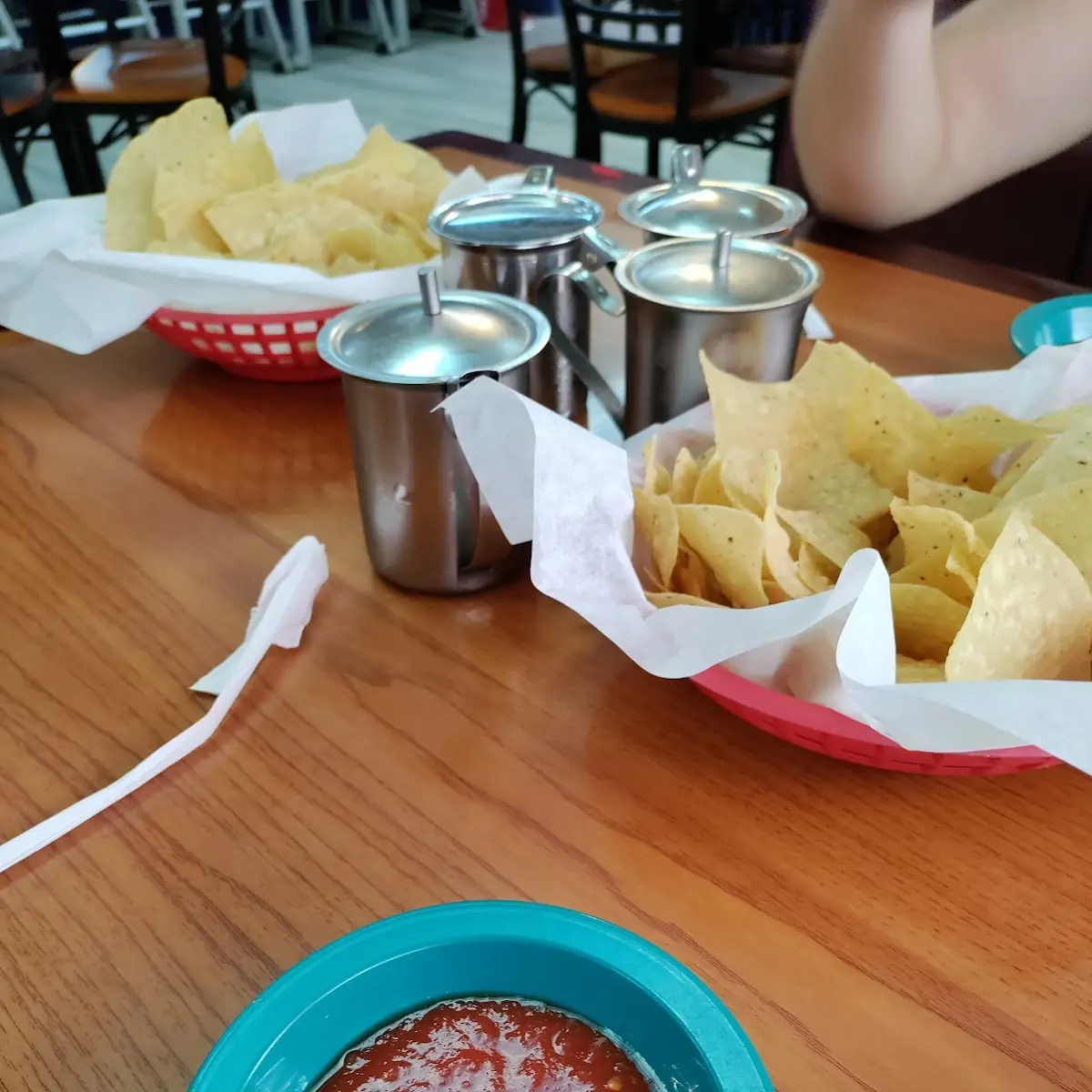 Hot Sauce and Chips