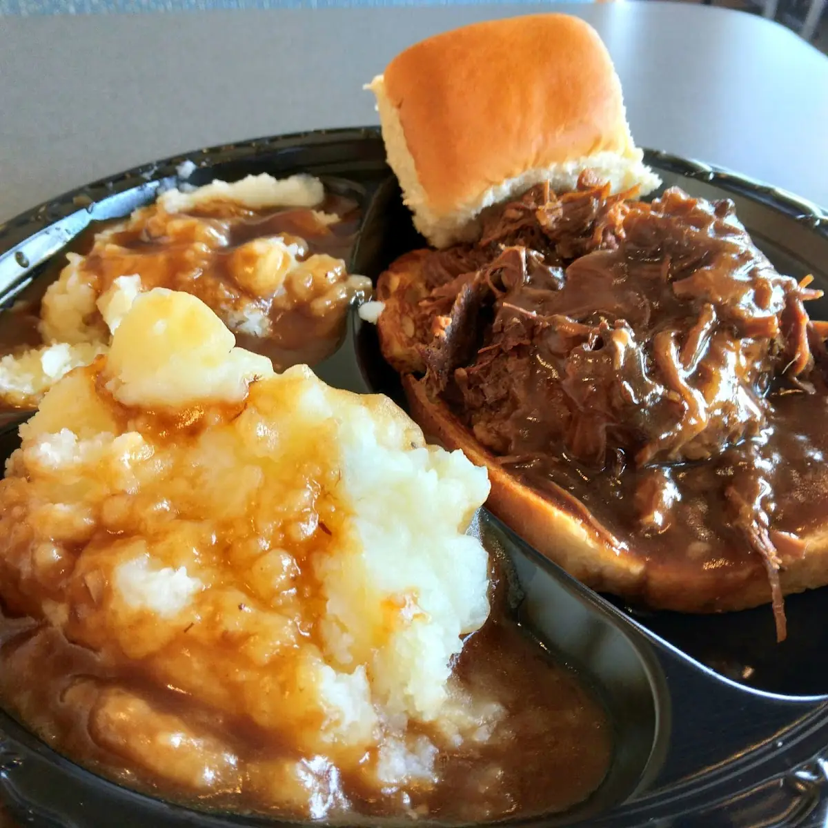 Pot Roast with Double Mashed Potatoes