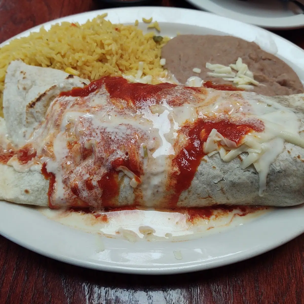 Chicken Fajita Burrito