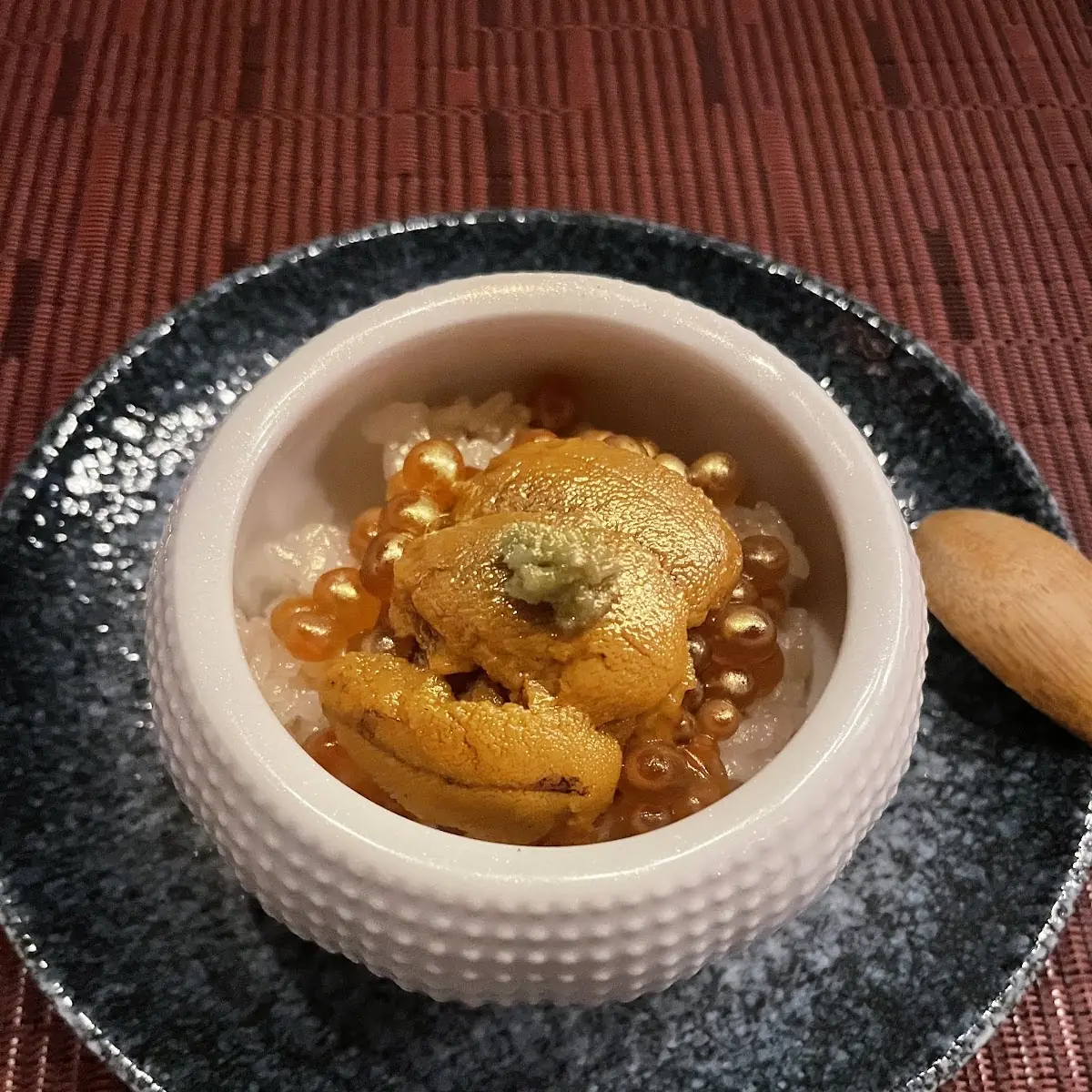 Uni and Ikura Rice Bowl