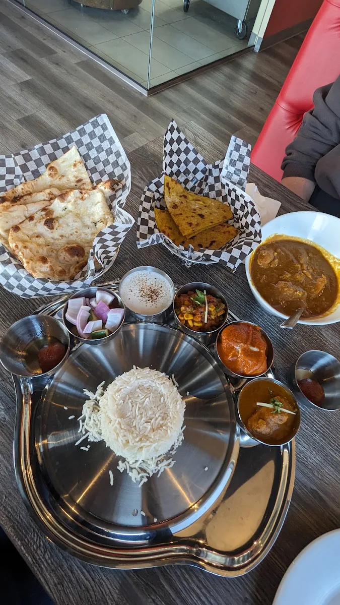Butter Chicken and Chicken Curry