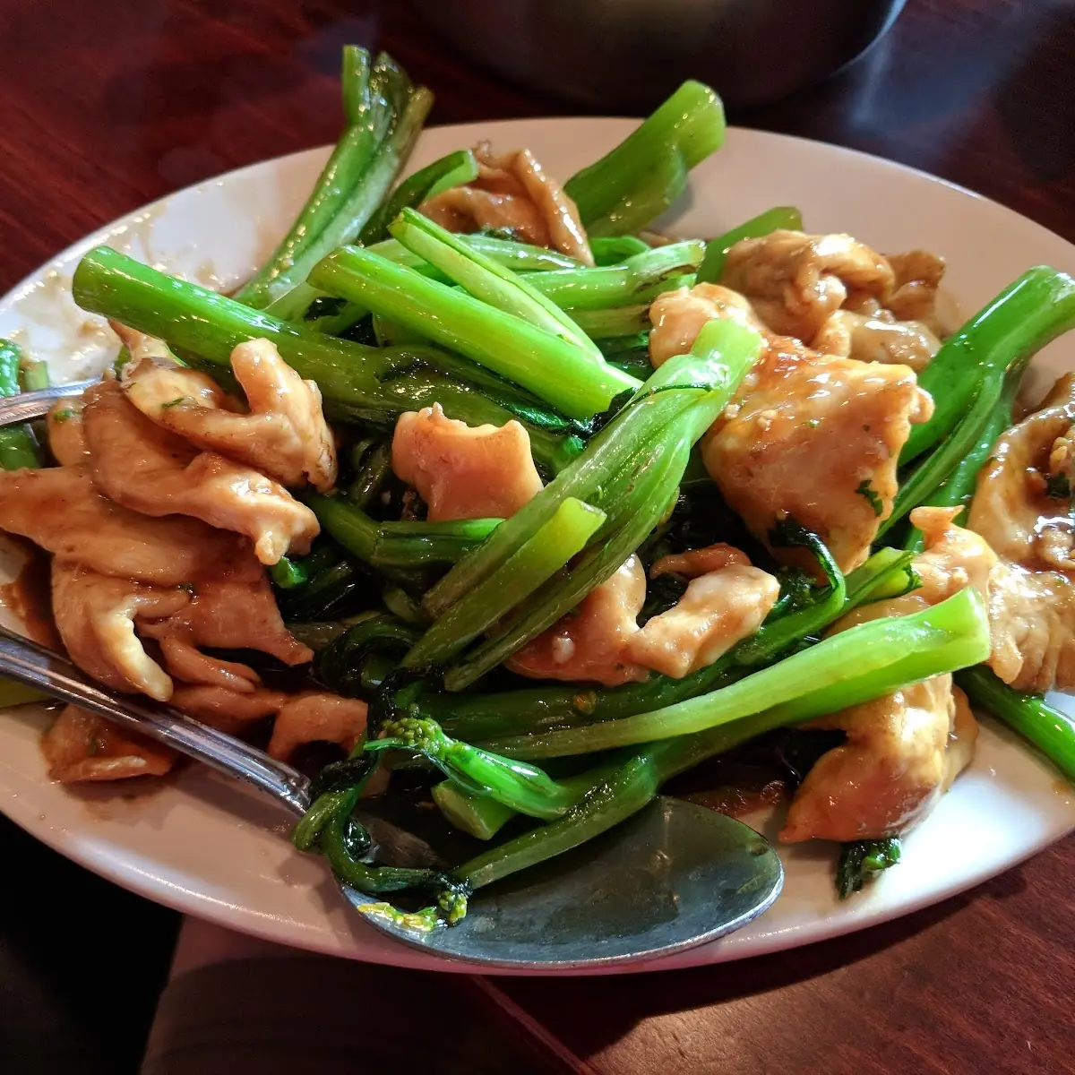 Chicken with Chinese Vegetables