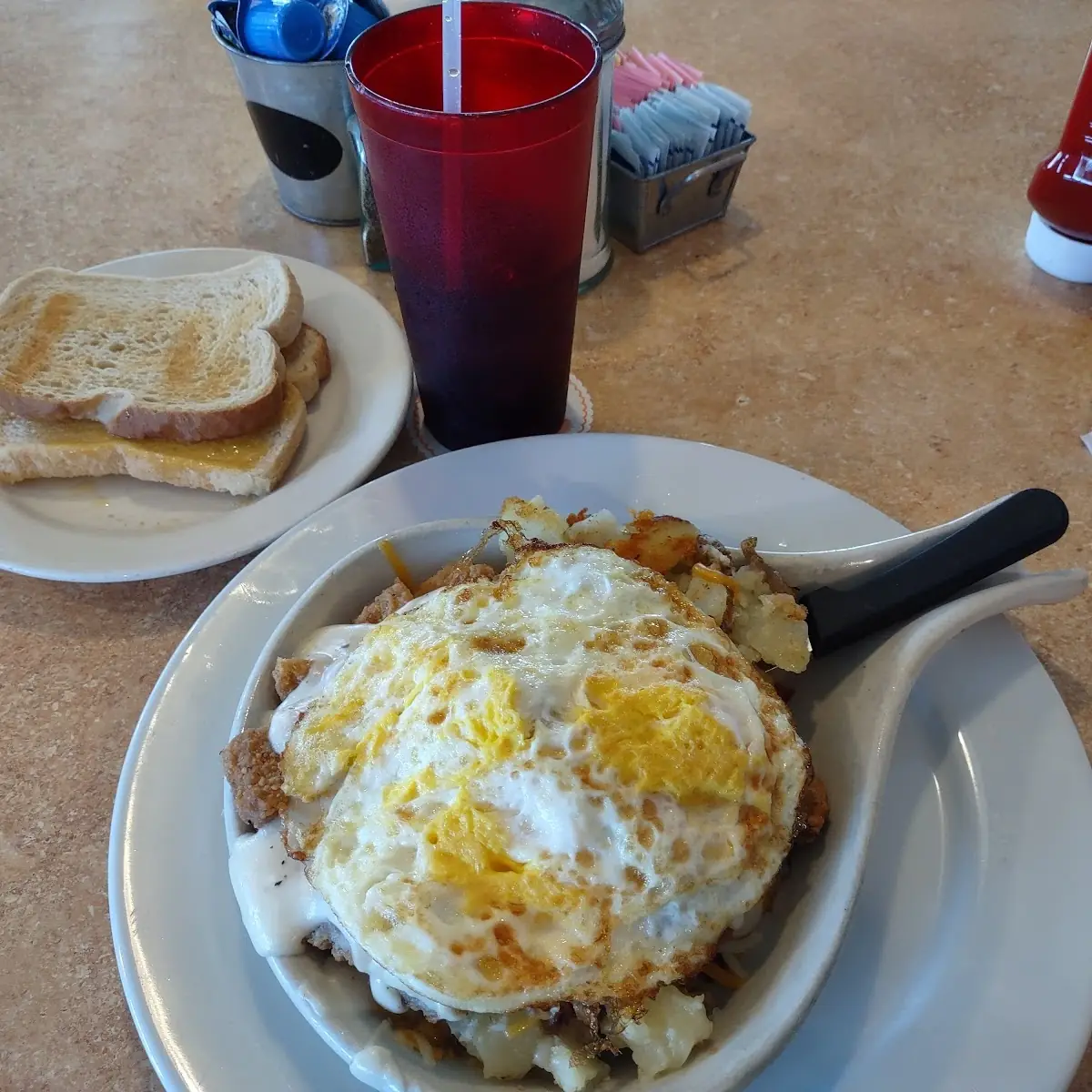 Chicken Fried Steak Skillet