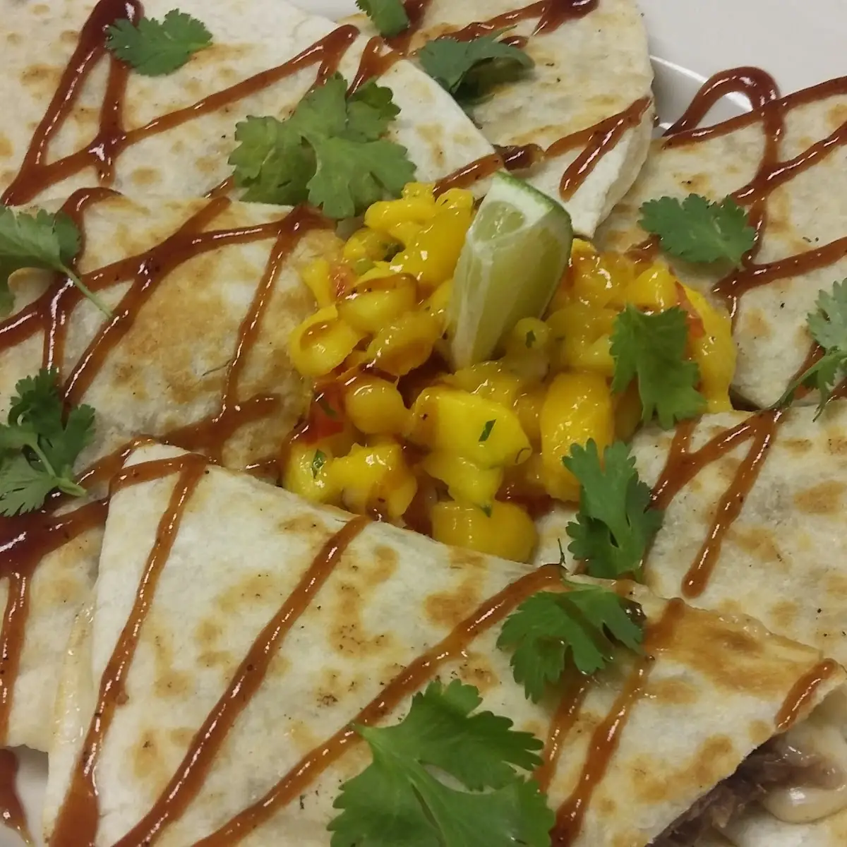 BBQ Pork Quesadilla