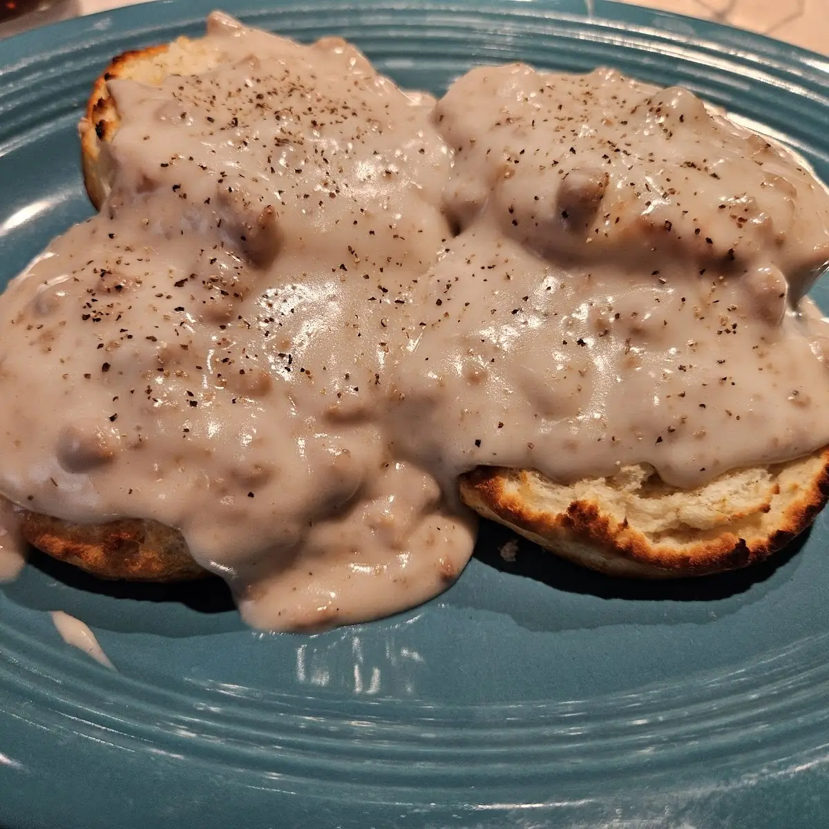 Biscuits and Sausage Gravy