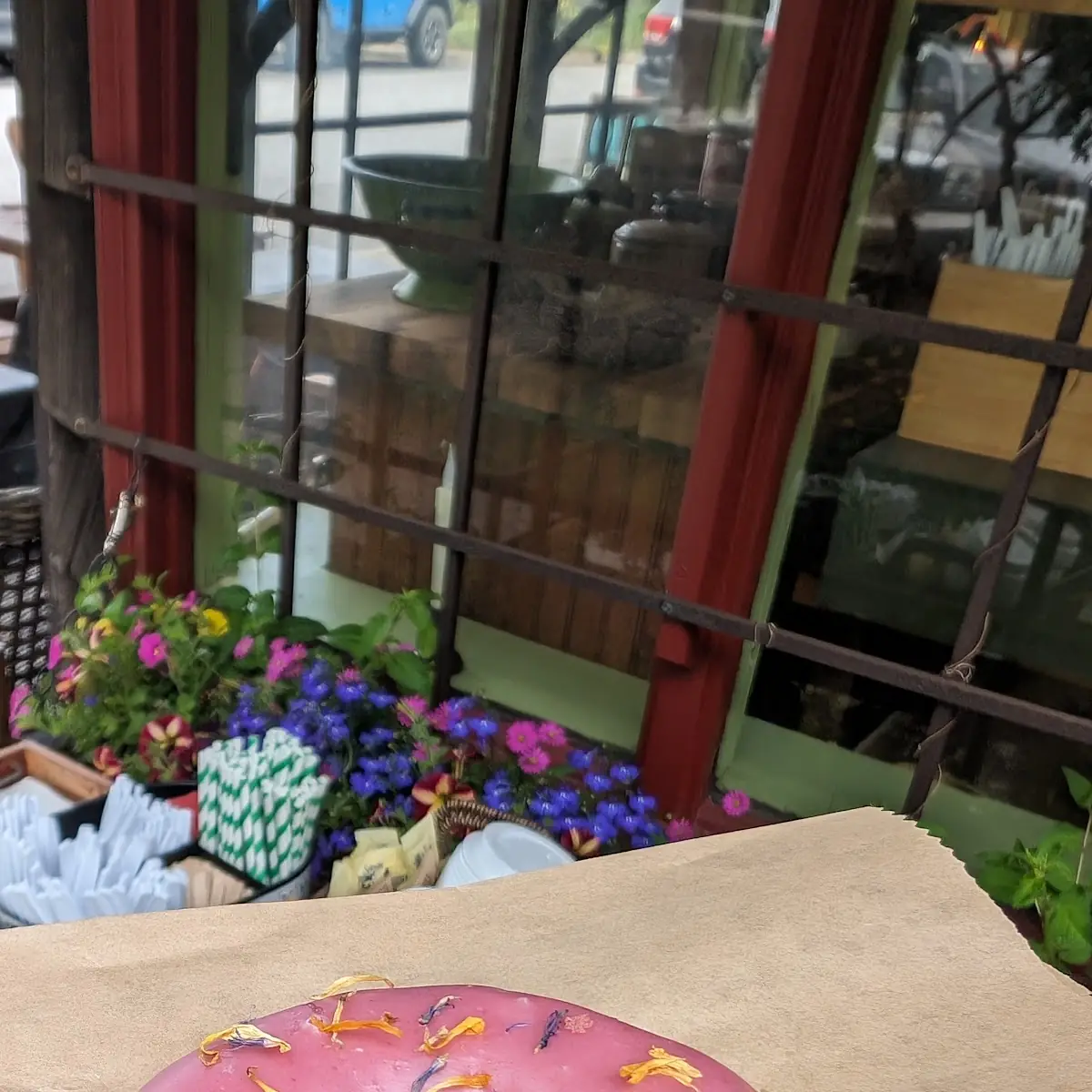 Lemon Thyme Pound Cake Donut