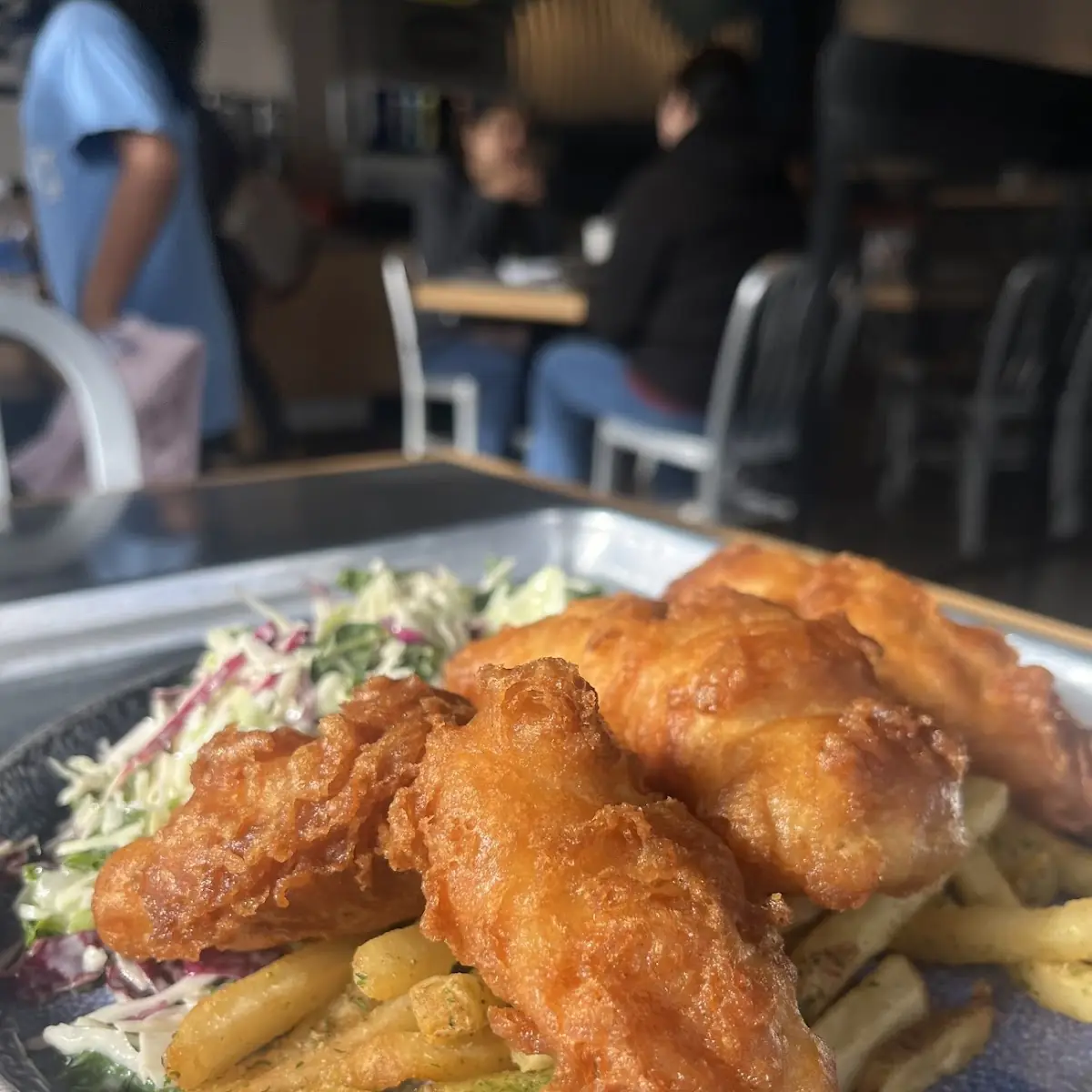 Fish and Chips Plate