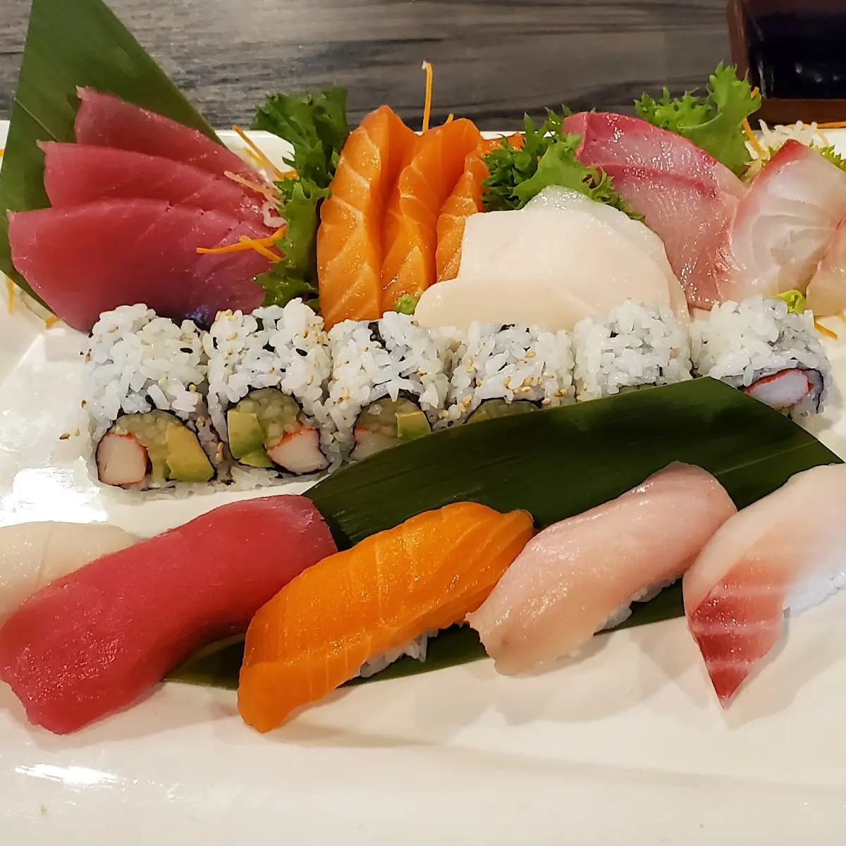 Sushi and Sashimi Combo