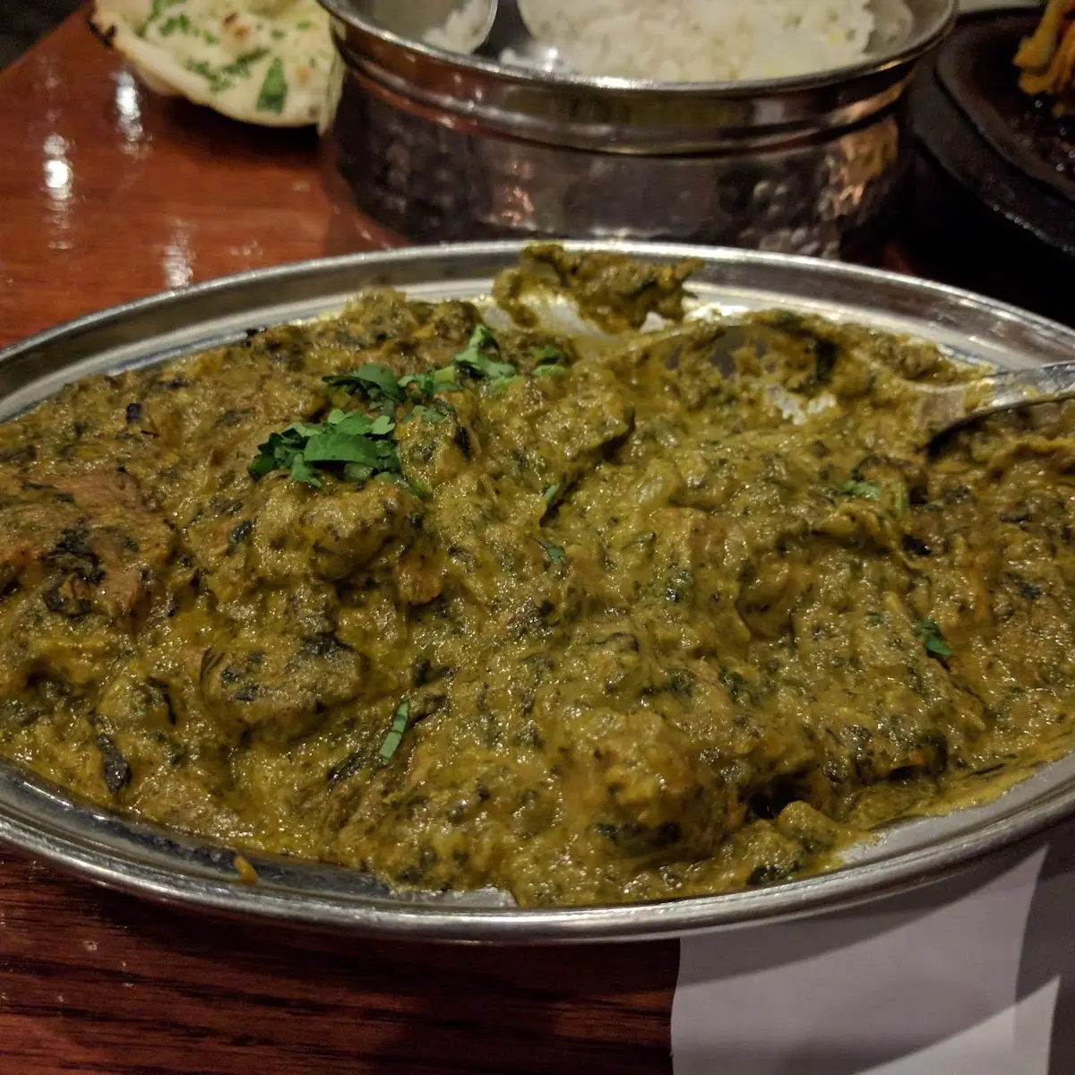 Chicken Saag D