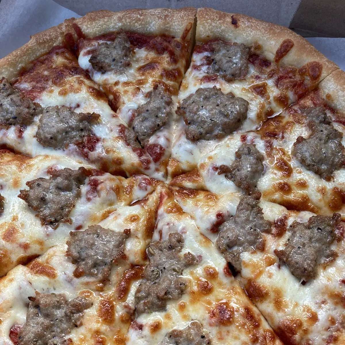 Meatball Pizza