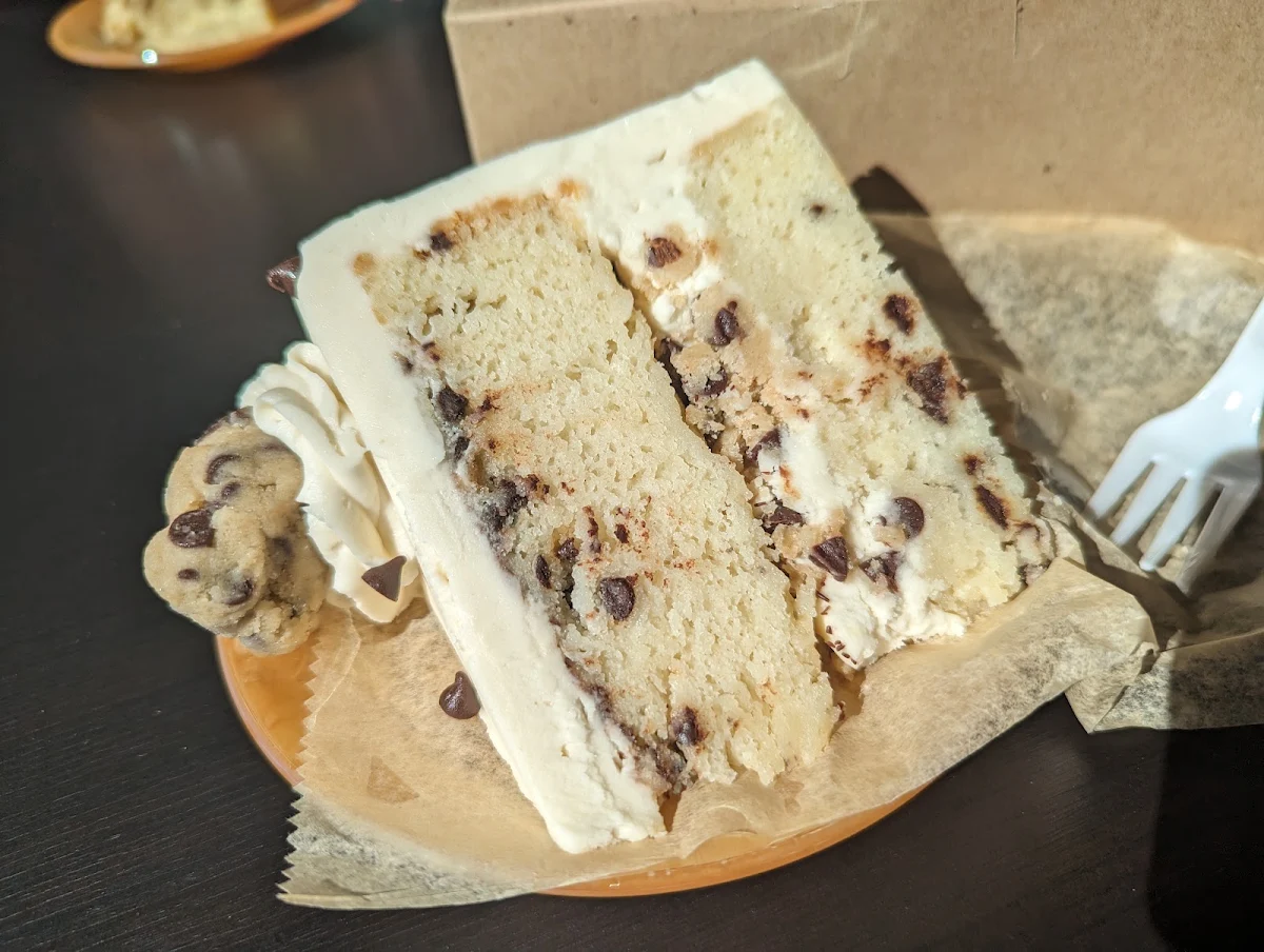 Chocolate Chip Cookie Dough Cake