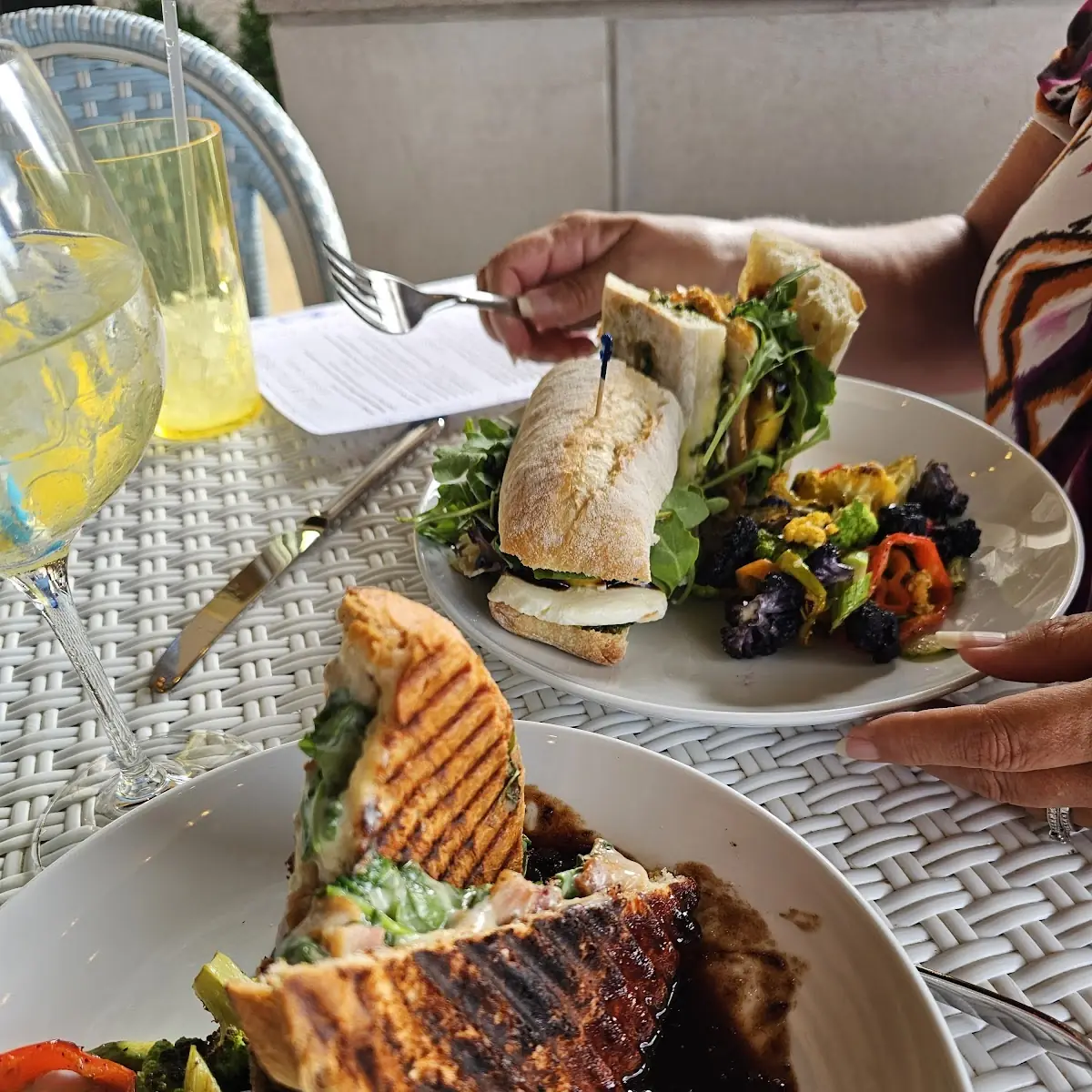 Grilled Cheese and Chicken Caprese Sandwich