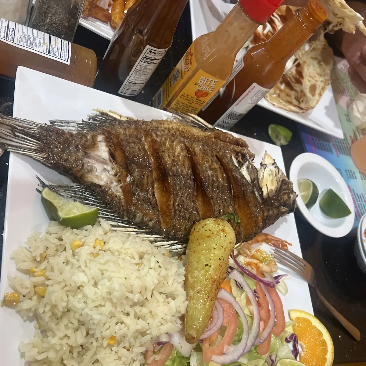 Mojarra Frita Fried Tilapia