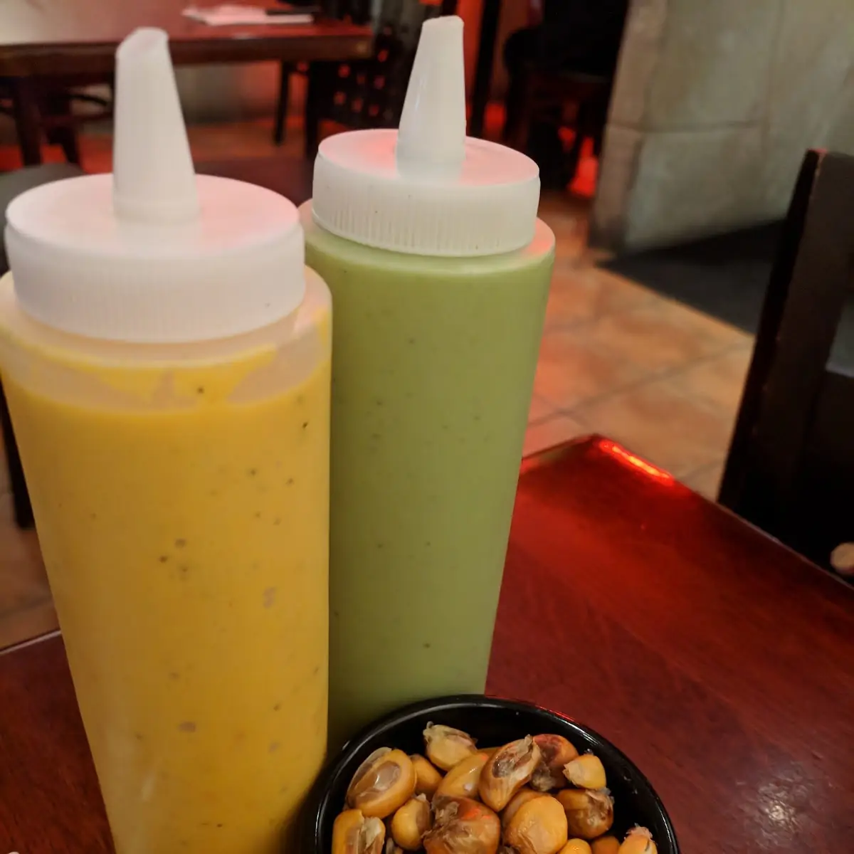 Hot Sauce and Corn Nuts