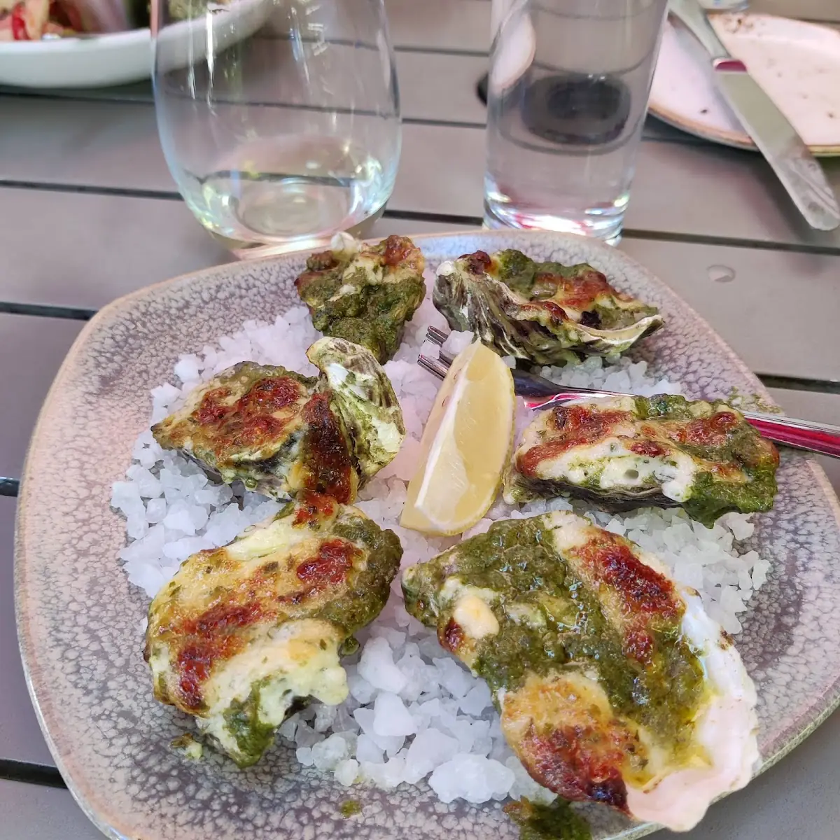 Oysters Rockefeller